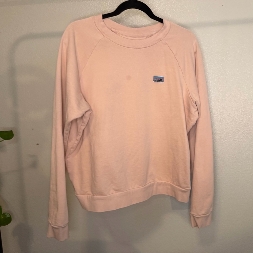Patagonia coral sweatshirt